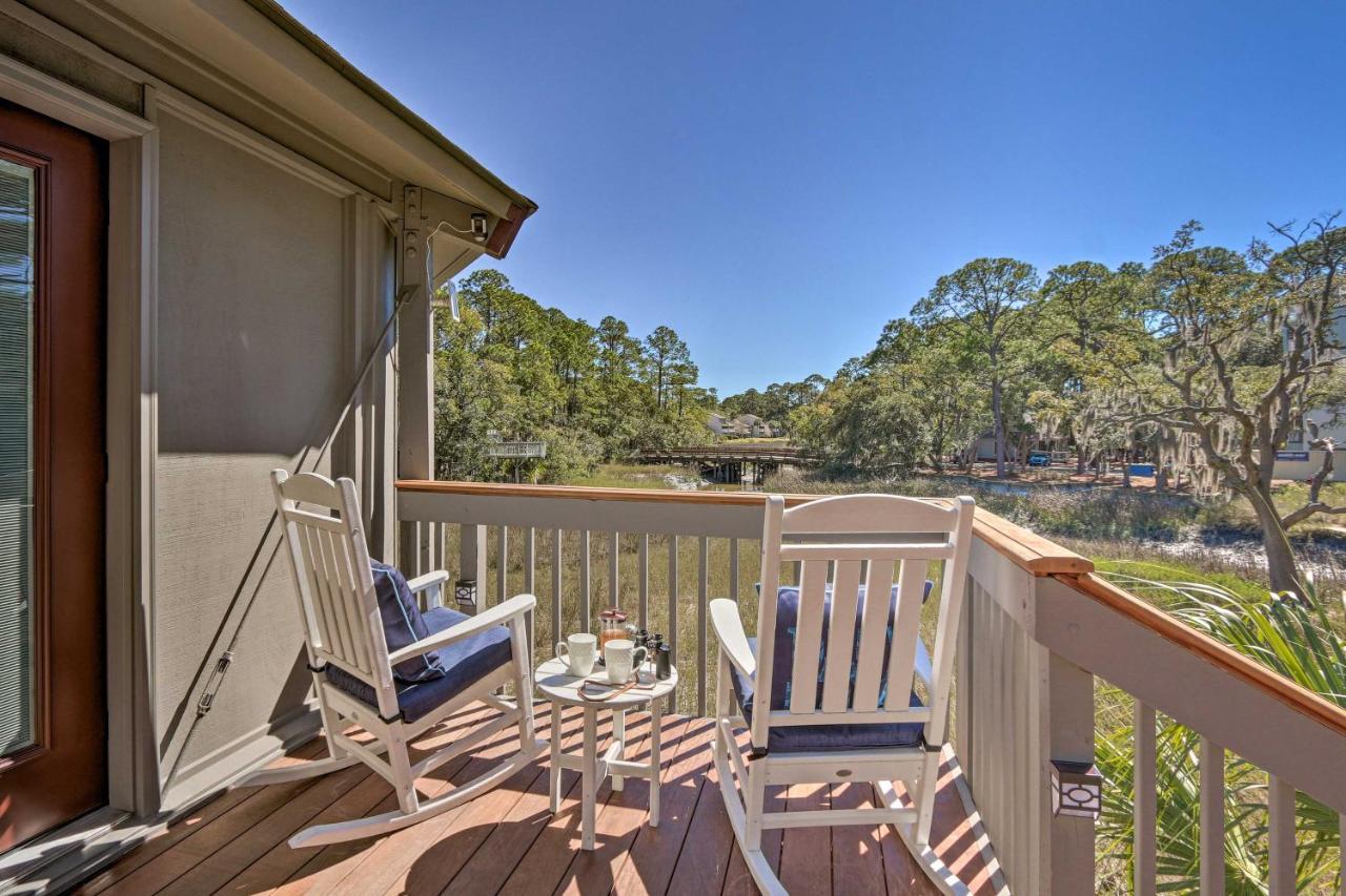 Villa Airy Treehouse With Bikes Walk To Harbour Town! à Île de Hilton-Head Extérieur photo