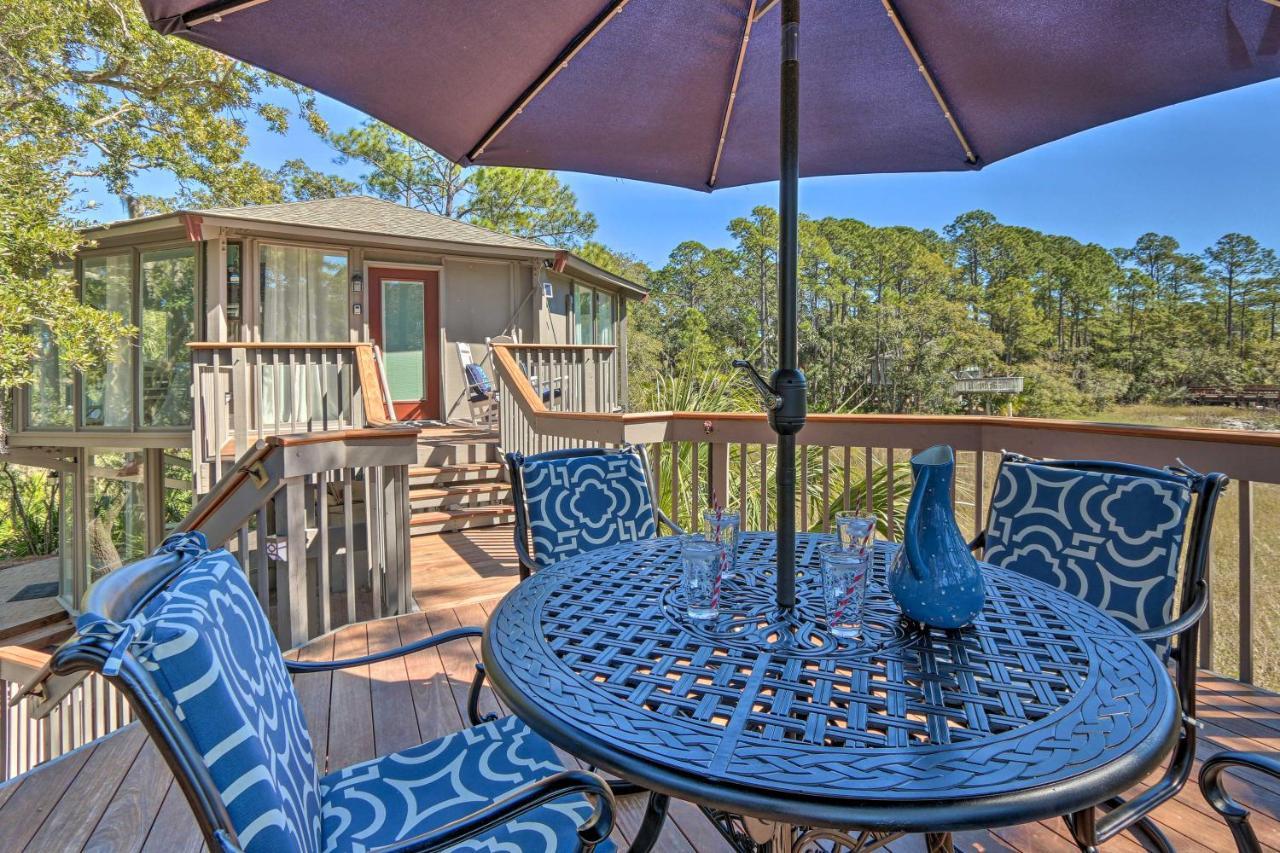 Villa Airy Treehouse With Bikes Walk To Harbour Town! à Île de Hilton-Head Extérieur photo