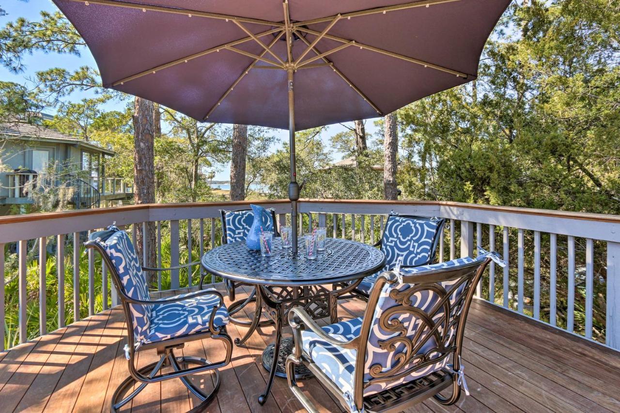 Villa Airy Treehouse With Bikes Walk To Harbour Town! à Île de Hilton-Head Extérieur photo