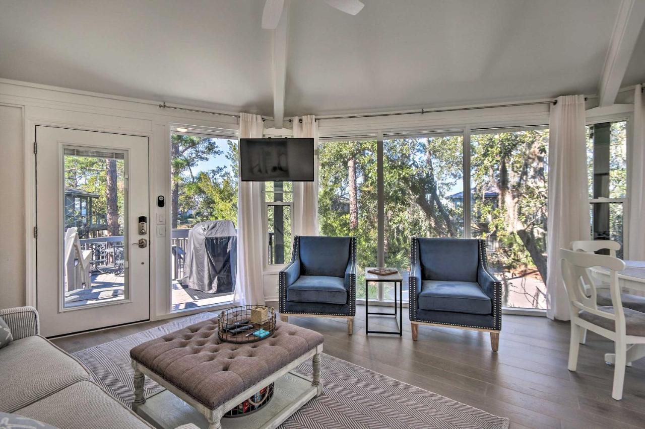 Villa Airy Treehouse With Bikes Walk To Harbour Town! à Île de Hilton-Head Extérieur photo