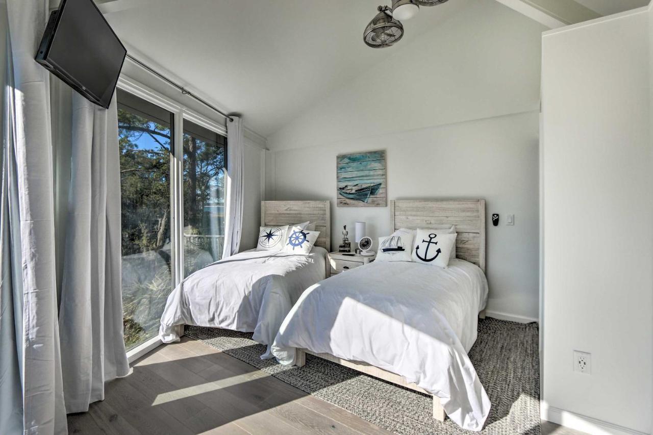 Villa Airy Treehouse With Bikes Walk To Harbour Town! à Île de Hilton-Head Extérieur photo